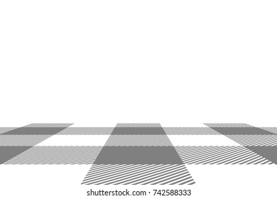 Gray Gingham pattern. Texture from rhombus/squares for - plaid, tablecloths, clothes, shirts, dresses, paper, bedding, blankets, quilts and other textile products. Vector illustration.