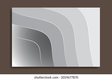 Gray gradient abstract background. Great for sales templates, computers, web, flyers, social media, covers, banners etc