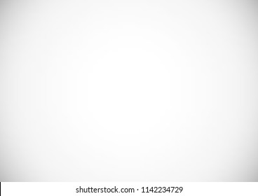Gray gradient abstract background. Studio room backdrop - Vector