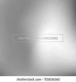 Gray gradient abstract background vector, grey soft foil paper, light frame blurred mesh texture for presentations and prints