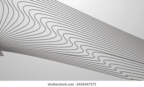 Gray gradient background with line stripes pattern for backdrop or presentation