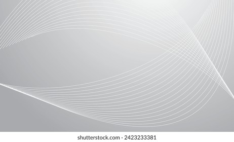 Gray gradient background wallpaper vector image for backdrop or presentation
