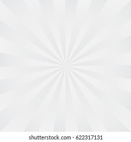 Gray gradient rays vector background, square format
