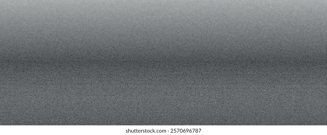 A gray, grainy background with a gradient texture. The gray background features a smooth transition from light to dark gray tones. Gradient background vector. Gray background.