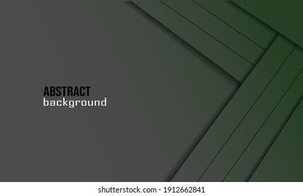 gray and green background on the right with elegant lines and shadows on the right for banners, social media backgrounds, business card backgrounds, covers, posters