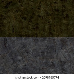 Gray and green cement stone wallpaper