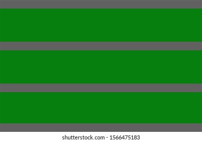Gray and green stripes. Color background, poster. Graphic illustration. Drawn object, modern