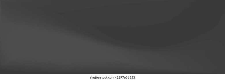 Gray Grey Wavy Gradient Mesh. Silver  Metallic Office Background. Black and white Natural Smooth Surface Backdrop. Vibrant Wavy Gradient Mesh. Monochromatic Smooth Surface Illustration.