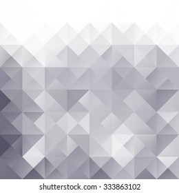 Gray Grid Mosaic Background, Creative Design Template