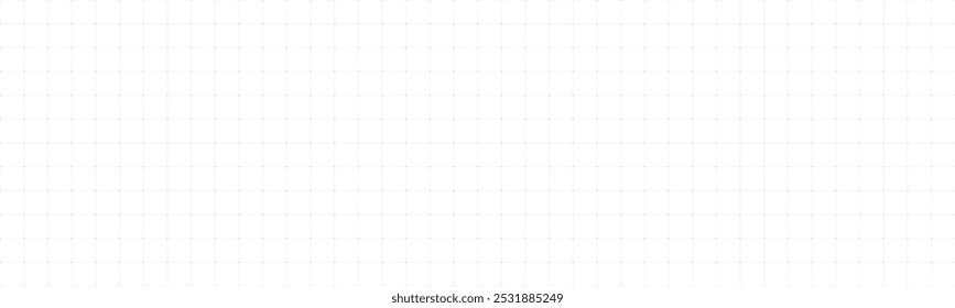 Gray grid paper with dot background