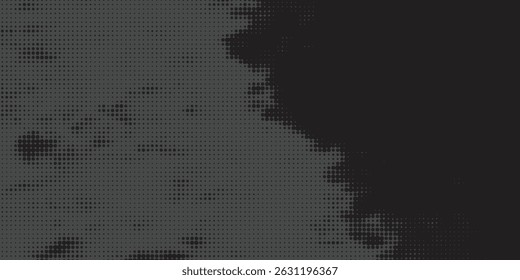 Gray grunge background with dots
