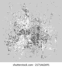 Gray grunge texture. Vector abstract background