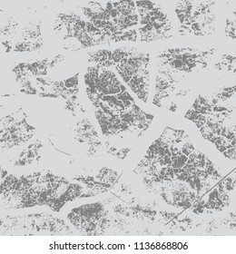 Gray Grunge urban texture. Distressed grey used background. Empty artistic design template.  EPS10 vector.