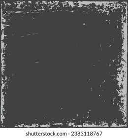 Gray grunge: vector textured distressed surfaces for original design
