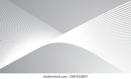 Gray halftone abstract background vector image for backdrop or presentation