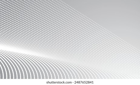 Gray halftone abstract background vector image for backdrop or presentation