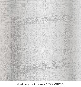 Gray halftone background with square frame. Vector modern background for posters, brochures, sites, web, cards, interior design