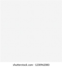 Gray Halftone of halftone dots on white background for text 