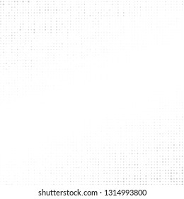 Gray Halftone of halftone dots on white background for text 
