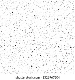 Gray Halftone of halftone dots on white background for text 