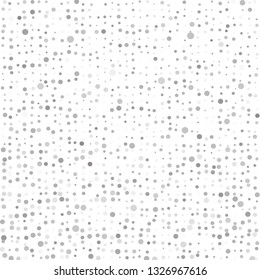 Gray Halftone of halftone dots on white background for text 