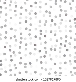 Gray Halftone of halftone dots on white background for text 