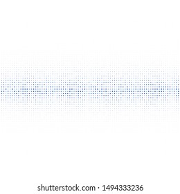 Gray Halftone of halftone dots on white background for text 