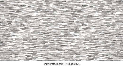 Gray heather seamless pattern. Melange vector texture. Triblend fabric background. Jersey swatch. Yarn fibres. Dye textile effect. Woolen knitwear