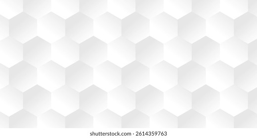gray hexagon seamless pattern background. template design for banner, poster, greeting card, social media.