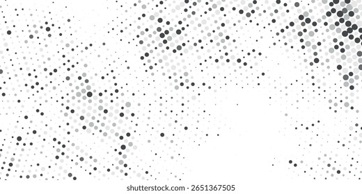 Gray Hexagon Shapes Vector Abstract Geometric.