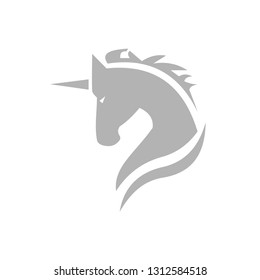gray horse mascot