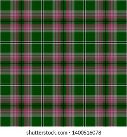 Gray Hunting Tartan. Seamless pattern for fabric, kilts, skirts, plaids