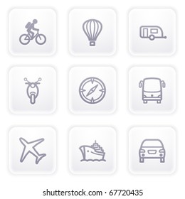 Gray icon with buttons 20