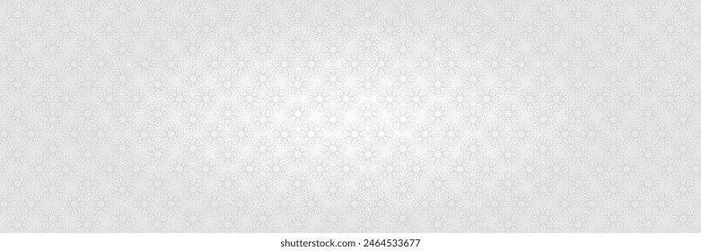 Gray Islamic background with mandala ornament. template design for banners, posters, social media, greeting cards for Islamic holidays, Eid al-Fitr, Ramadhan, Eid al-Adha.