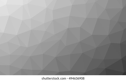 Gray Light Polygonal Mosaic Background, Vector illustration, Business Design Templates