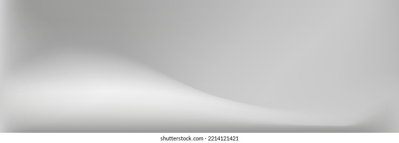 Malla de gradiente gris blanco de cielo gris claro. Fondo gradiente de color plateado color pastel ondulado líquido ahumado. Textura borrosa de la nube de metal borrosa del fluido de Monochrom. Fondo de la curva de flujo del agua de niebla suave.
