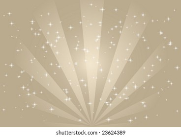 Gray lights and stars