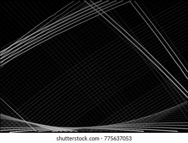 Gray line drawing abstract pattern background,EPS10