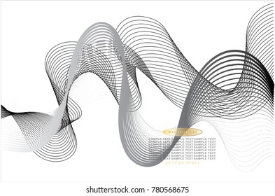 Gray line drawing abstract pattern background,EPS10