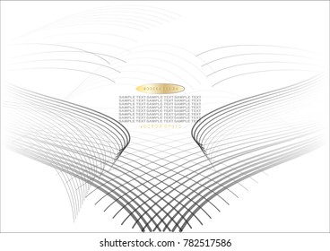 Gray line drawing abstract pattern background,EPS10