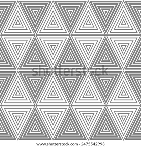Gray line forming rhombus background. Fashion graphic background design. Modern abstract texture. Monochrome template for prints, textile, wrapping. illustration