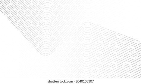 Gray line honeycomb pattern background.EPS 10.Vector.