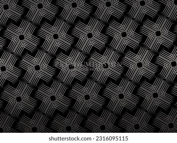 Línea gris en negro. Diseño minimalista. Plantilla de diseño de portada, diseño de volante de negocios, fondo de pantalla.