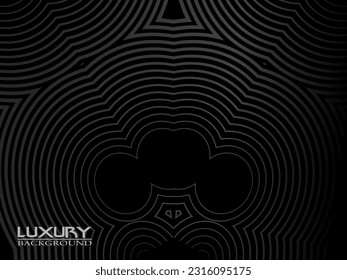 Línea gris en negro. Diseño minimalista. Plantilla de diseño de portada, diseño de volante de negocios, fondo de pantalla.