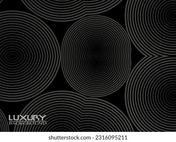 Línea gris en negro. Diseño minimalista. Plantilla de diseño de portada, diseño de volante de negocios, fondo de pantalla.