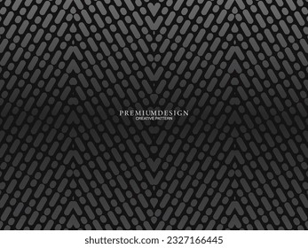 Gray line on black. Minimalist design. Perfect for templates, cover designs, business flyer layouts, wallpapers, etc.