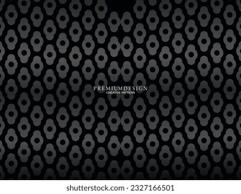 Gray line on black. Minimalist design. Perfect for templates, cover designs, business flyer layouts, wallpapers, etc.