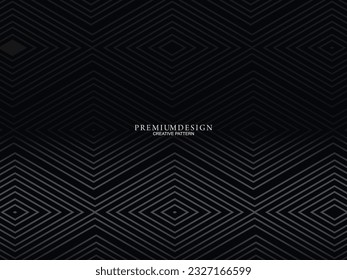 Gray line on black. Minimalist design. Perfect for templates, cover designs, business flyer layouts, wallpapers, etc.