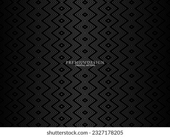 Gray line on black. Minimalist design. Cover design templates, business flyer layouts, wallpapers, etc.