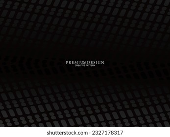 Gray line on black. Minimalist design. Cover design templates, business flyer layouts, wallpapers, etc.